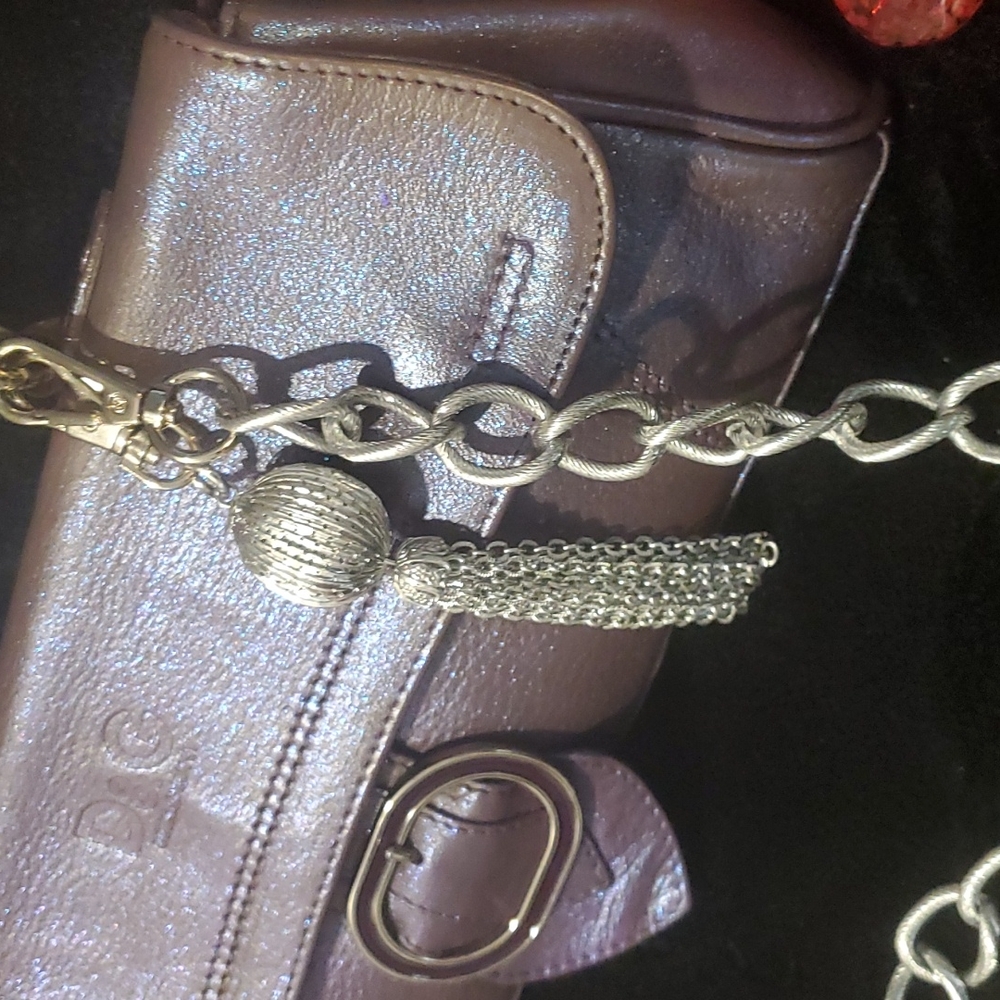 Dolce & Gabbana Bag With Chain Strap 2 Way Carry Top Handle Plus Sholder - Picture 8 of 17